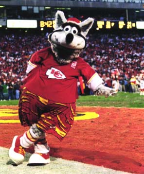 Kansas City Chiefs Mascot - KC Wolf